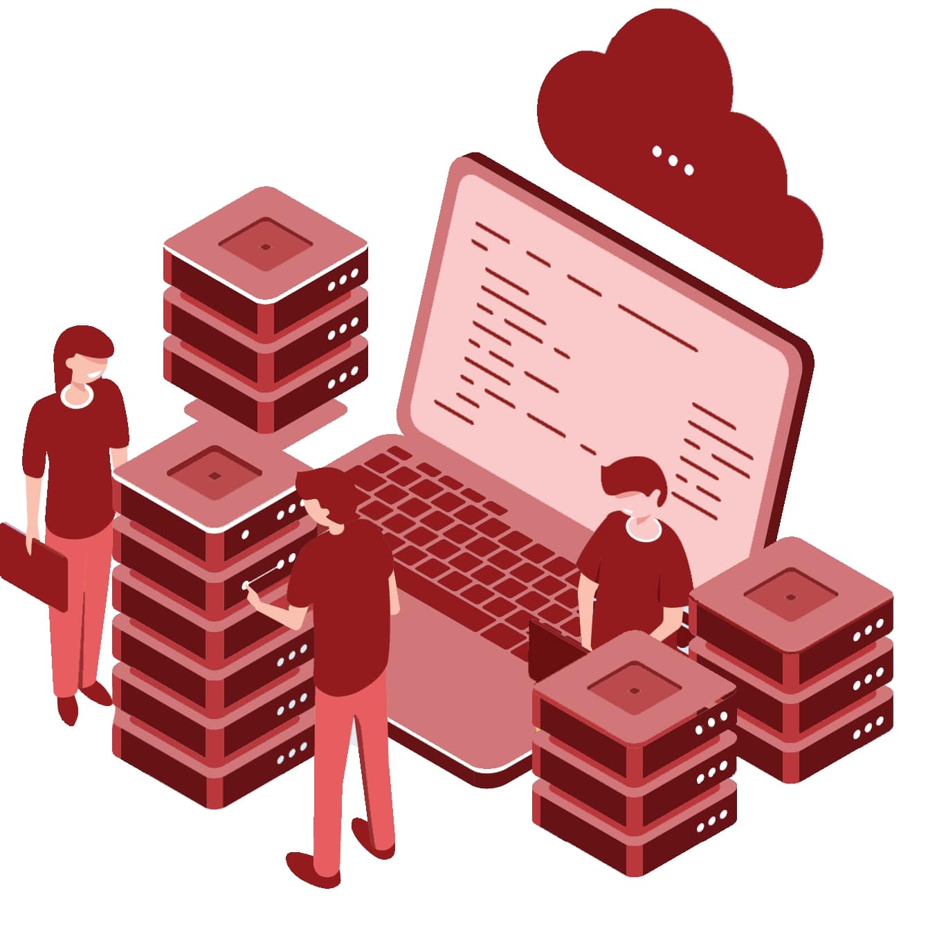 Customers data illustration