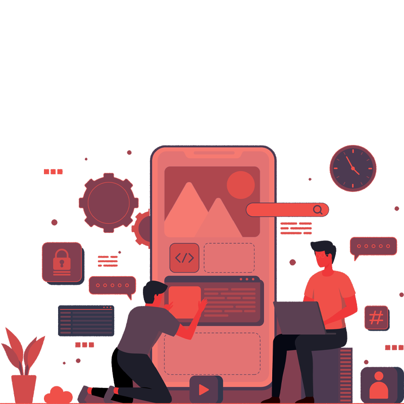 Digital Product Implementation illustration